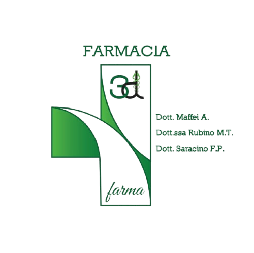 logo farmacia 3d farma